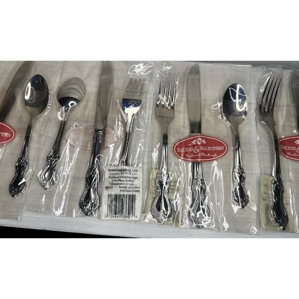 Reed & Barton Duchess of Marlborough 3 Piece‎ Set (5 Sets) READ